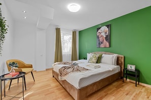 Executive appartement | 1 slaapkamer, een laptopwerkplek, gratis wifi