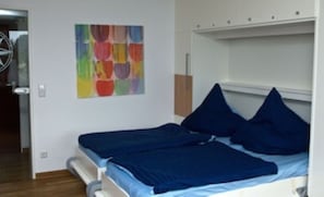2 camere, ferro/asse da stiro, Wi-Fi gratuito
