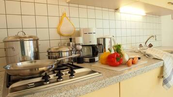 Kühlschrank, Herdplatte, Geschirrspüler