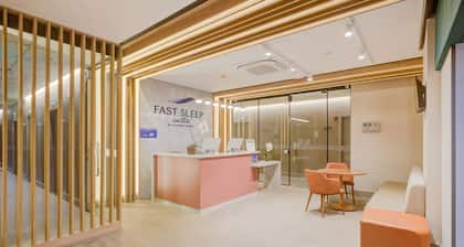 Fast Sleep Suites by Slaviero Hotéis dentro do Aeroporto Guarulhos Terminal 2, desembarque Oeste