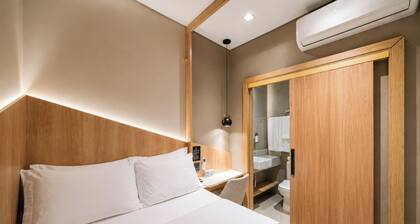 Fast Sleep Suites by Slaviero Hotéis dentro do Aeroporto Guarulhos Terminal 2, desembarque Oeste