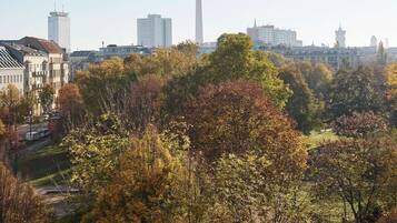 Uitzicht vanuit de kamer