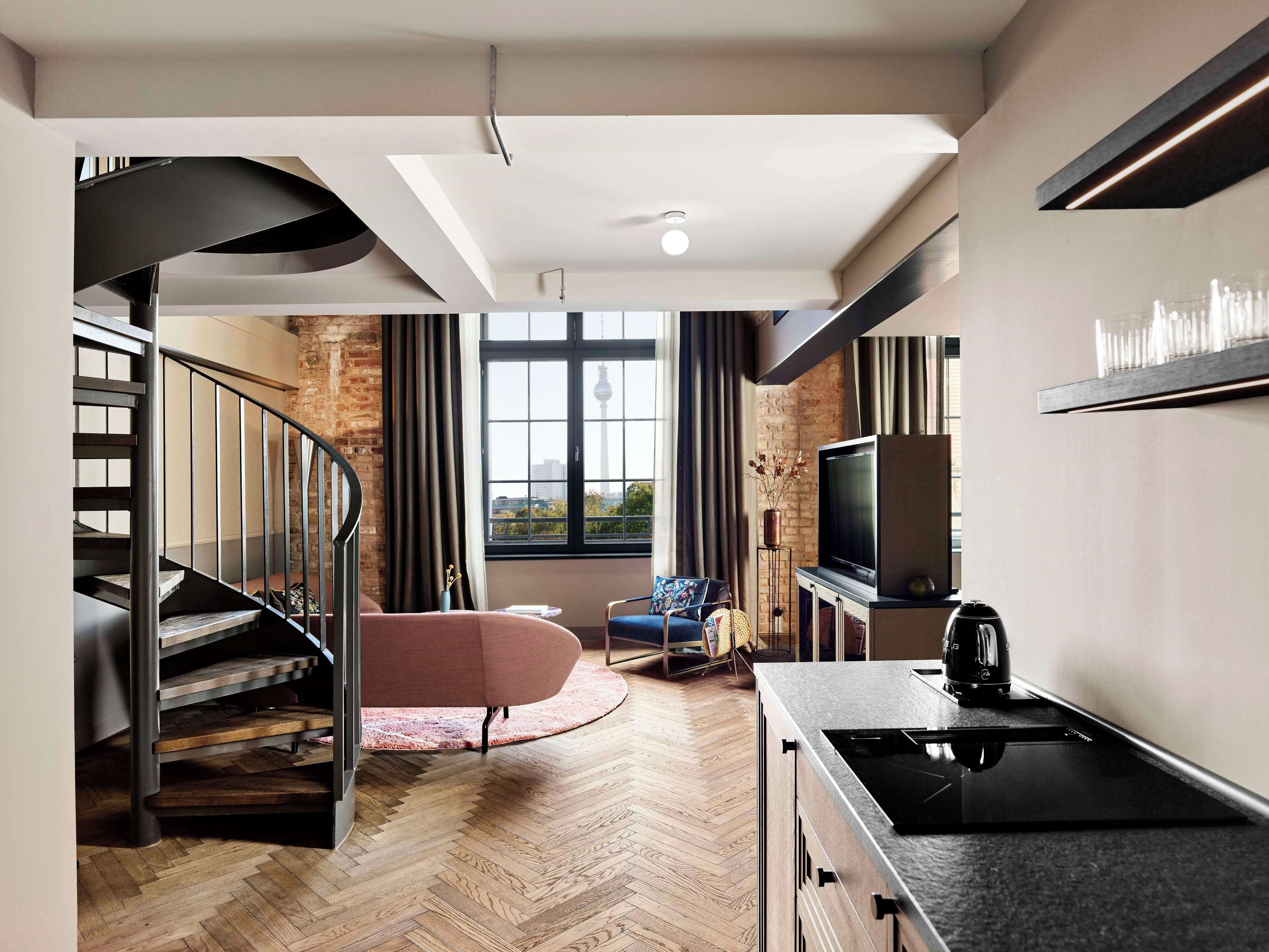 客房, 城市景观 (Mabel's Place) | 客厅