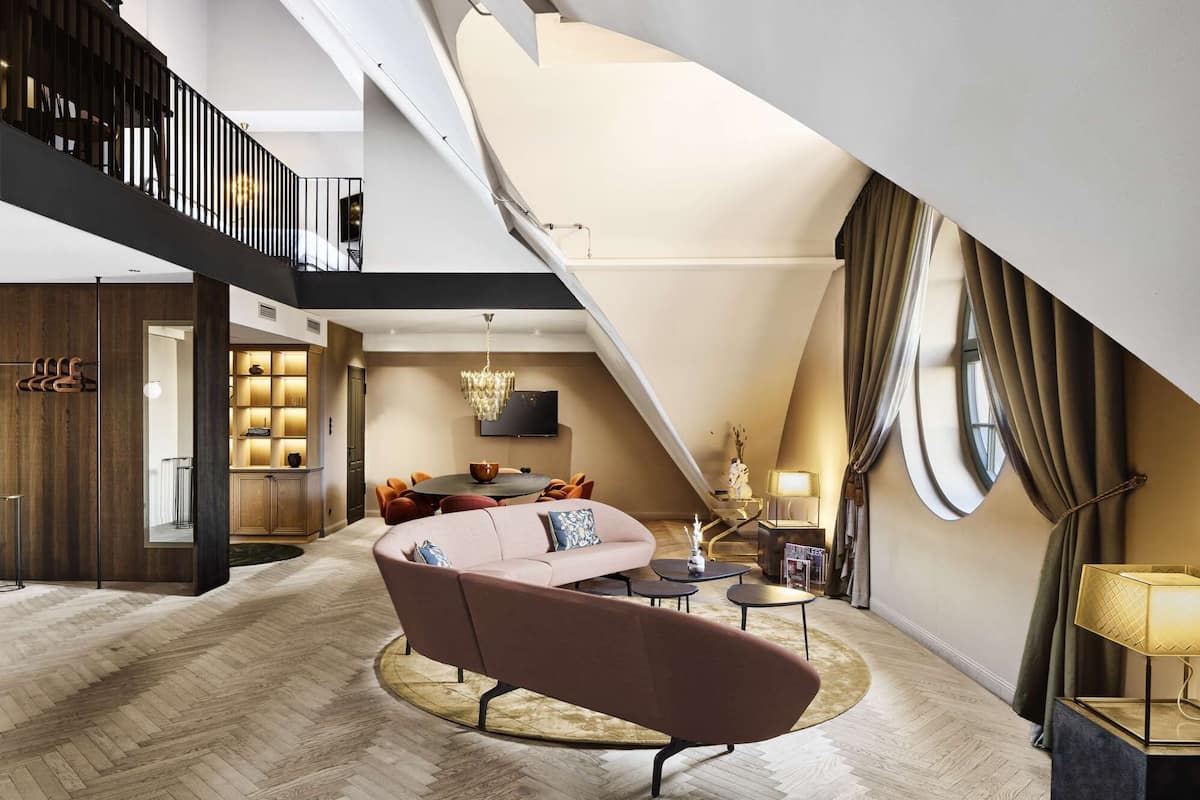 Kamer, uitzicht op stad (Graham's Residence) | Woonkamer