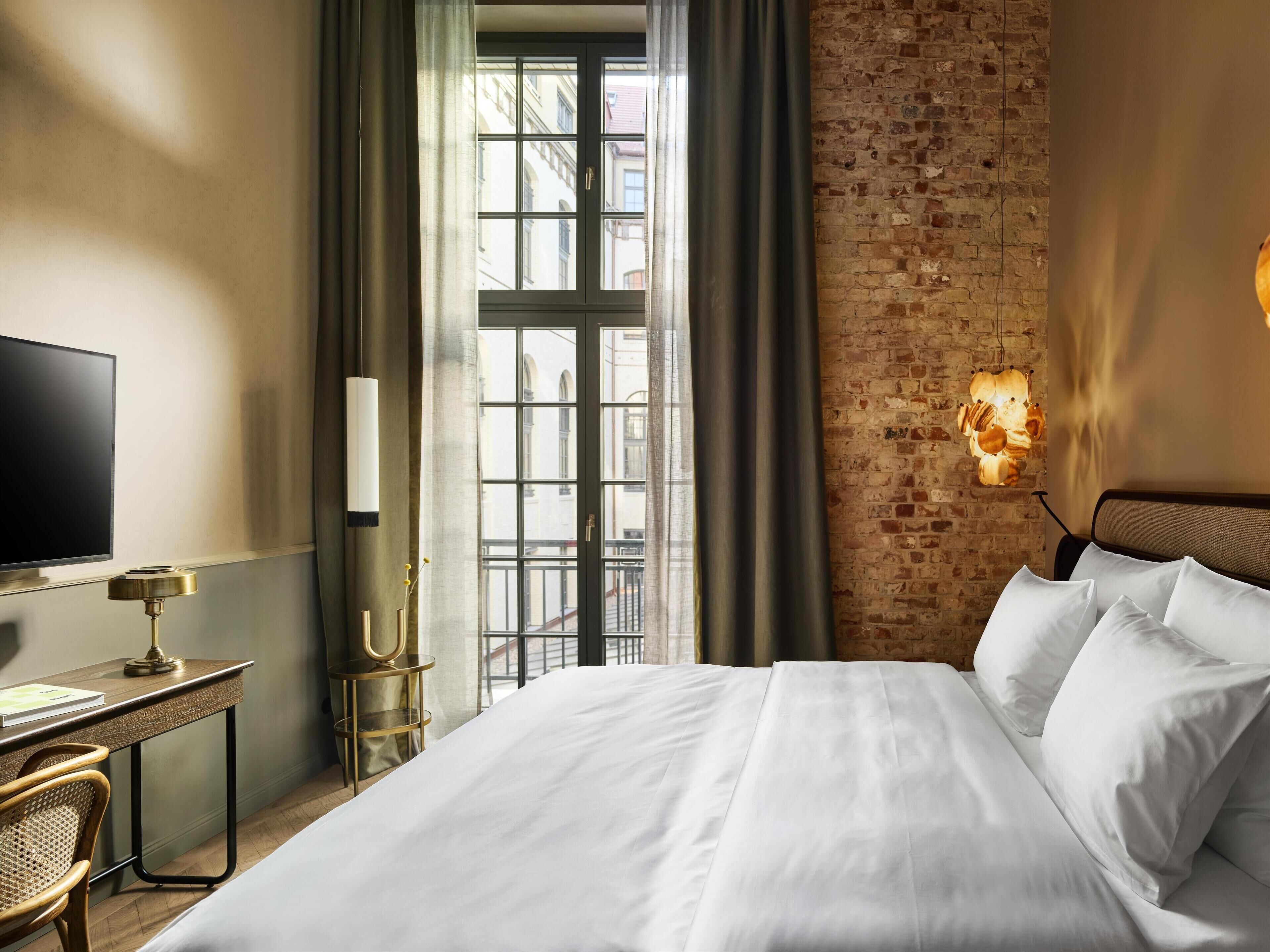 Rom, bakgårdsutsikt (Cosy) | Sengetøy av topp kvalitet, dundyner, senger med overmadrass og minibar