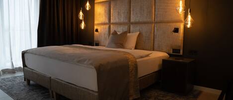 Chambre Deluxe double, salle de bain privée | 1 chambre