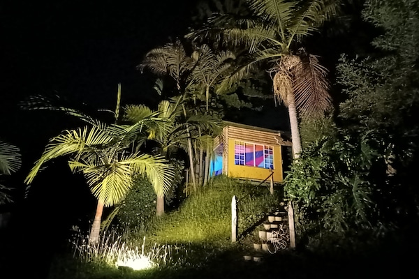 GLAMPING EL CRISTAL | Vistas al jardín