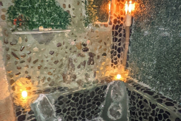 Quarto design | Banheiro | Chuveiro, chuveiro com efeito de chuva, bidê, toalhas de banho