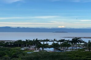 Uitzicht op strand/zee