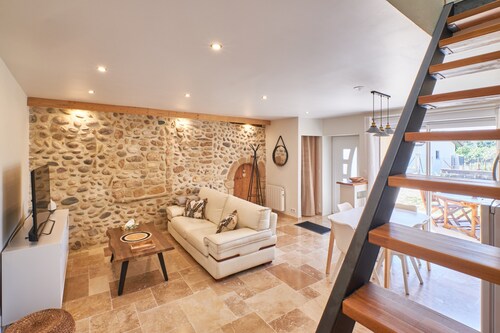 Maison de vacances 'La MottiniÚre' avec terrasse privée et Wi-Fi