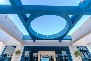 Inngangur gististaðar