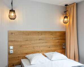 Premium stacaravan | Babybedden, gratis wifi