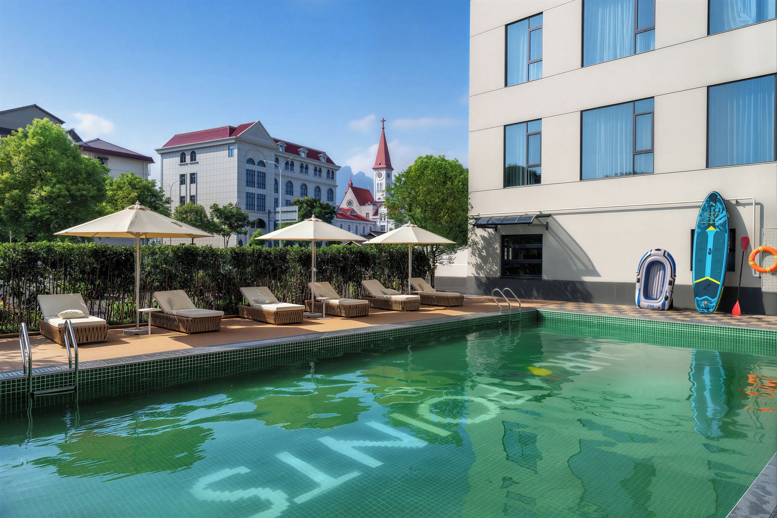 Outdoor pool