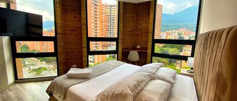 1 Schlafzimmer, Schreibtisch, WLAN, Bettwäsche