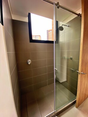 Towels, soap, toilet paper