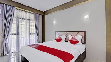 Habitación estándar doble | Escritorio, espacio para trabajar con un portátil, wifi gratis