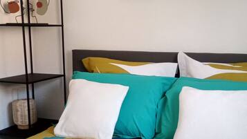 2 chambres, draps fournis