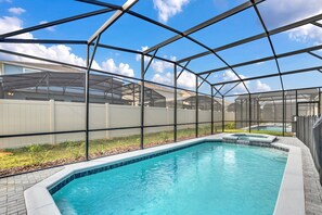 Piscine chauffée