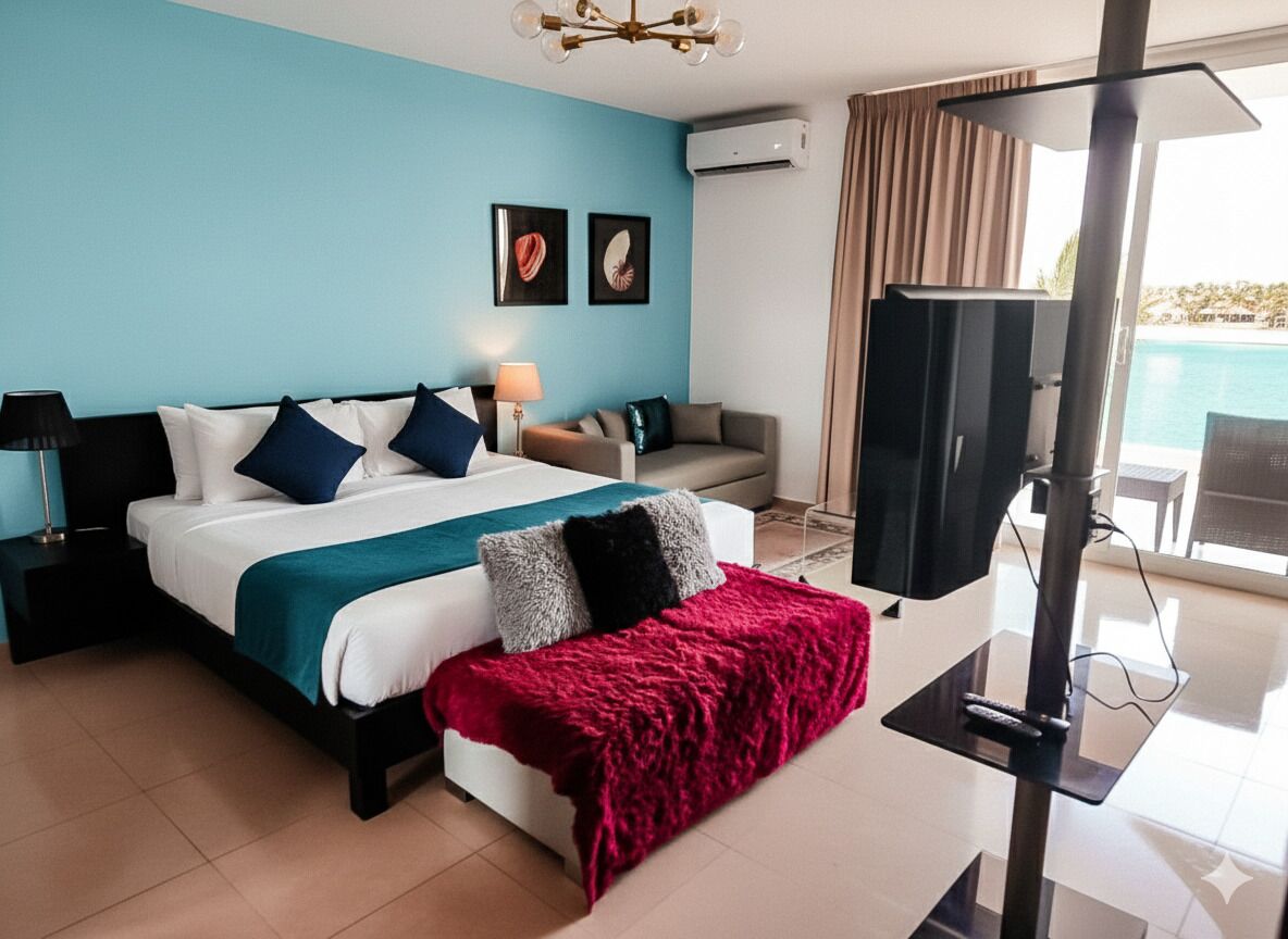 1 Schlafzimmer, kostenloses WLAN, Bettwäsche, Rollstuhlgeeignet