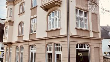 Fassade der Unterkunft