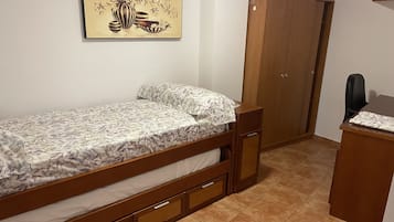 2 habitaciones, wifi gratis y ropa de cama 