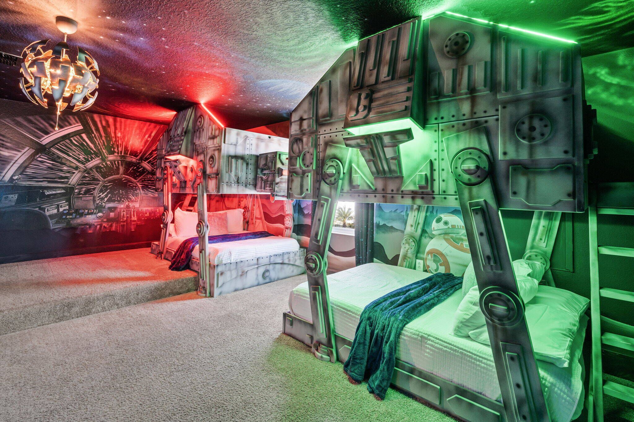 9 bedrooms, iron/ironing board, travel cot, WiFi