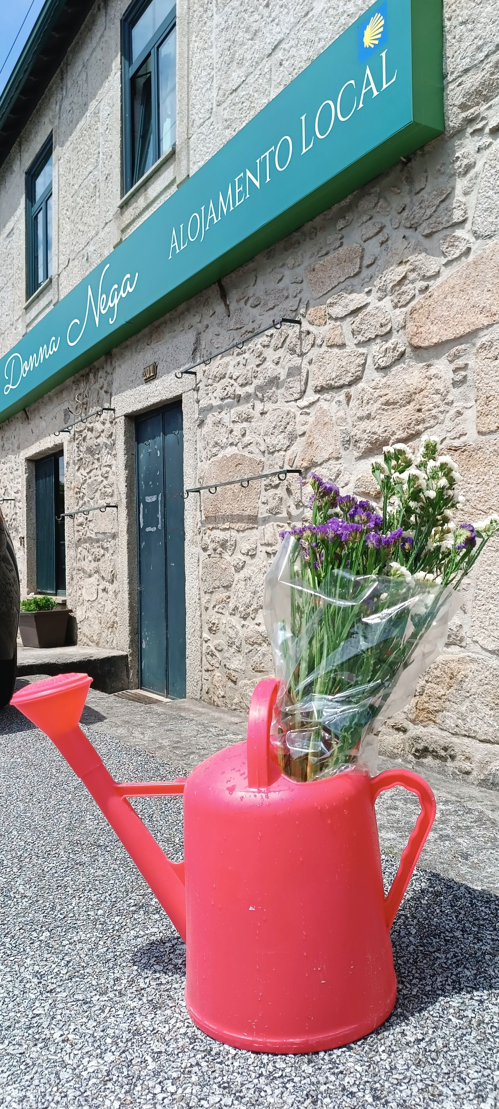 Façade de l’hébergement