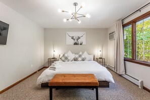 4 bedrooms, iron/ironing board, travel crib, WiFi