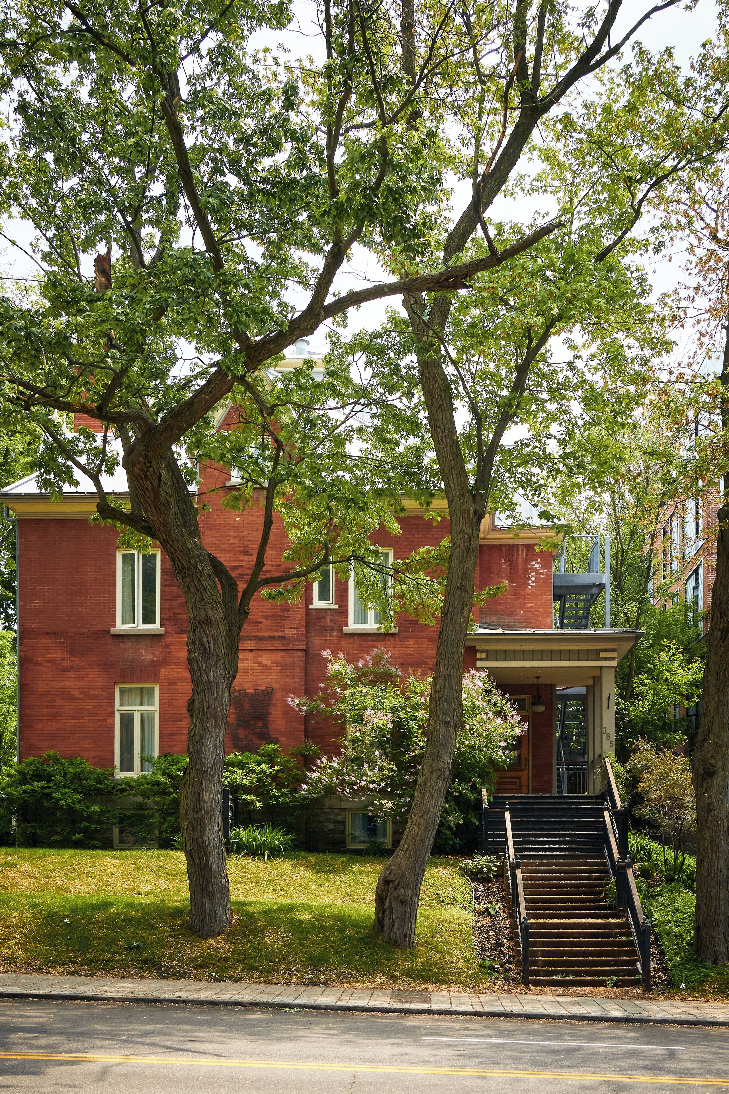 Fassade der Unterkunft