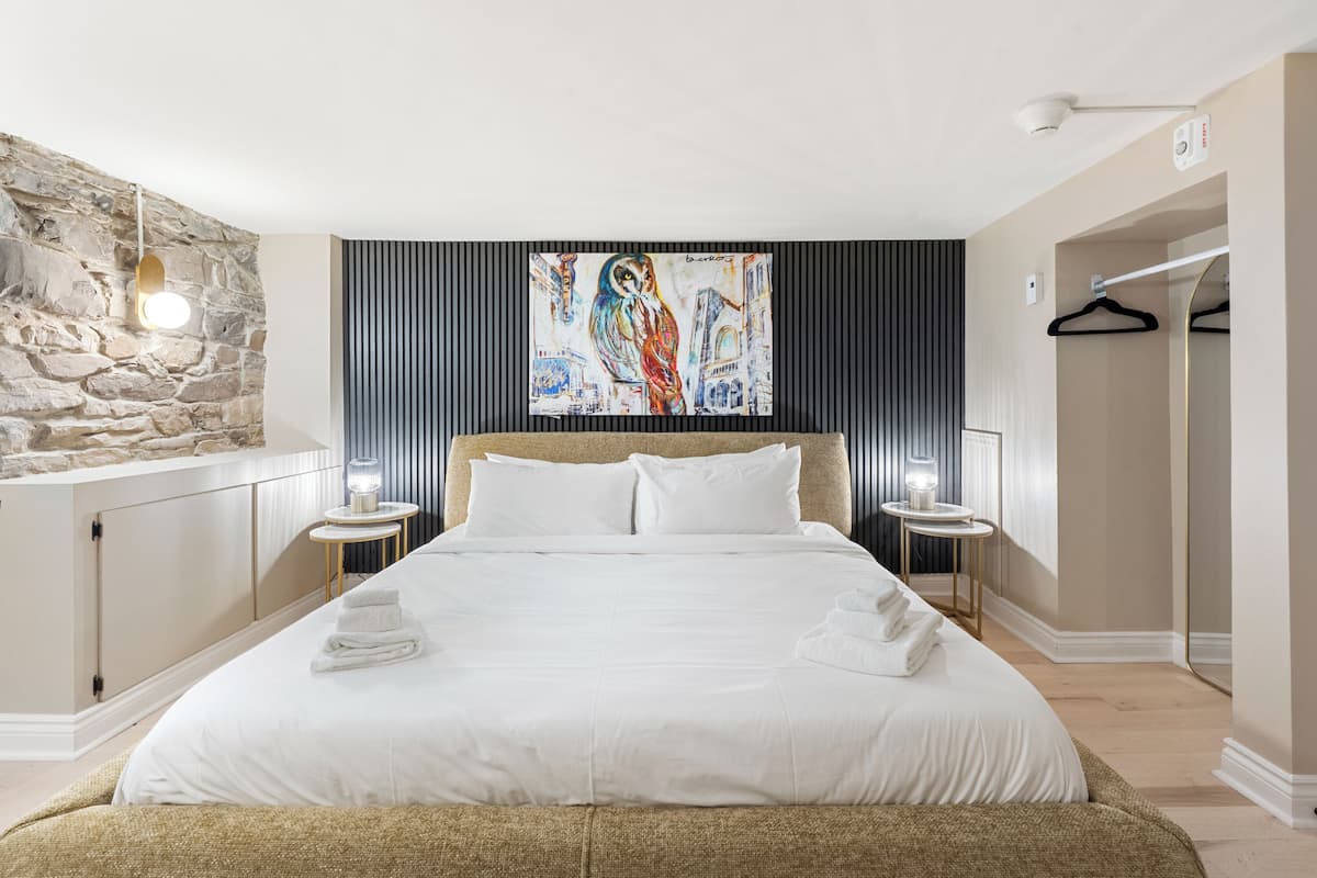 Wifi gratis y ropa de cama