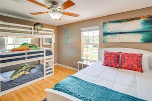 2 habitaciones, internet y ropa de cama 