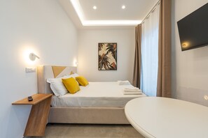 1 dormitorio, caja fuerte, wifi gratis y ropa de cama