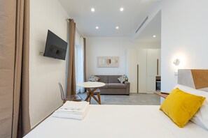 1 Schlafzimmer, Zimmersafe, kostenloses WLAN, Bettwäsche