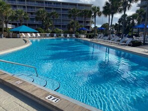 Pool - C by the Sea Gulf Front Condo- Covered Parking Included (Panama City Beach)