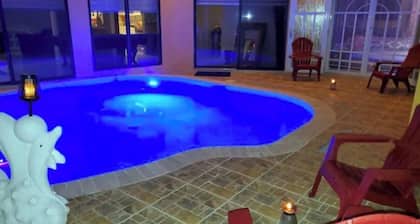 Casa Estancias del Sol, Private Pool, A/C, Pool Table, Bbq, 6 beds 2 bath