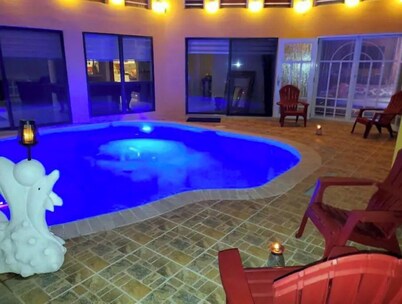 Casa Estancias del Sol, Private Pool, A/C,  Pool Table, Bbq, 6 beds 2 bath  