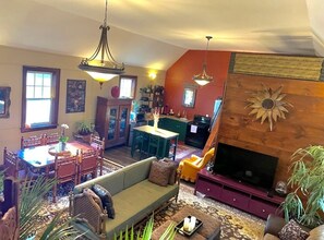 Premium Penthouse, Multiple Beds | Living area - Elora Spa & Residences (Centre Wellington)