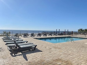 Indoor pool, a heated pool - Ocean Front Condo with Great Views 1bd/1ba 11308 (Myrtle Beach)