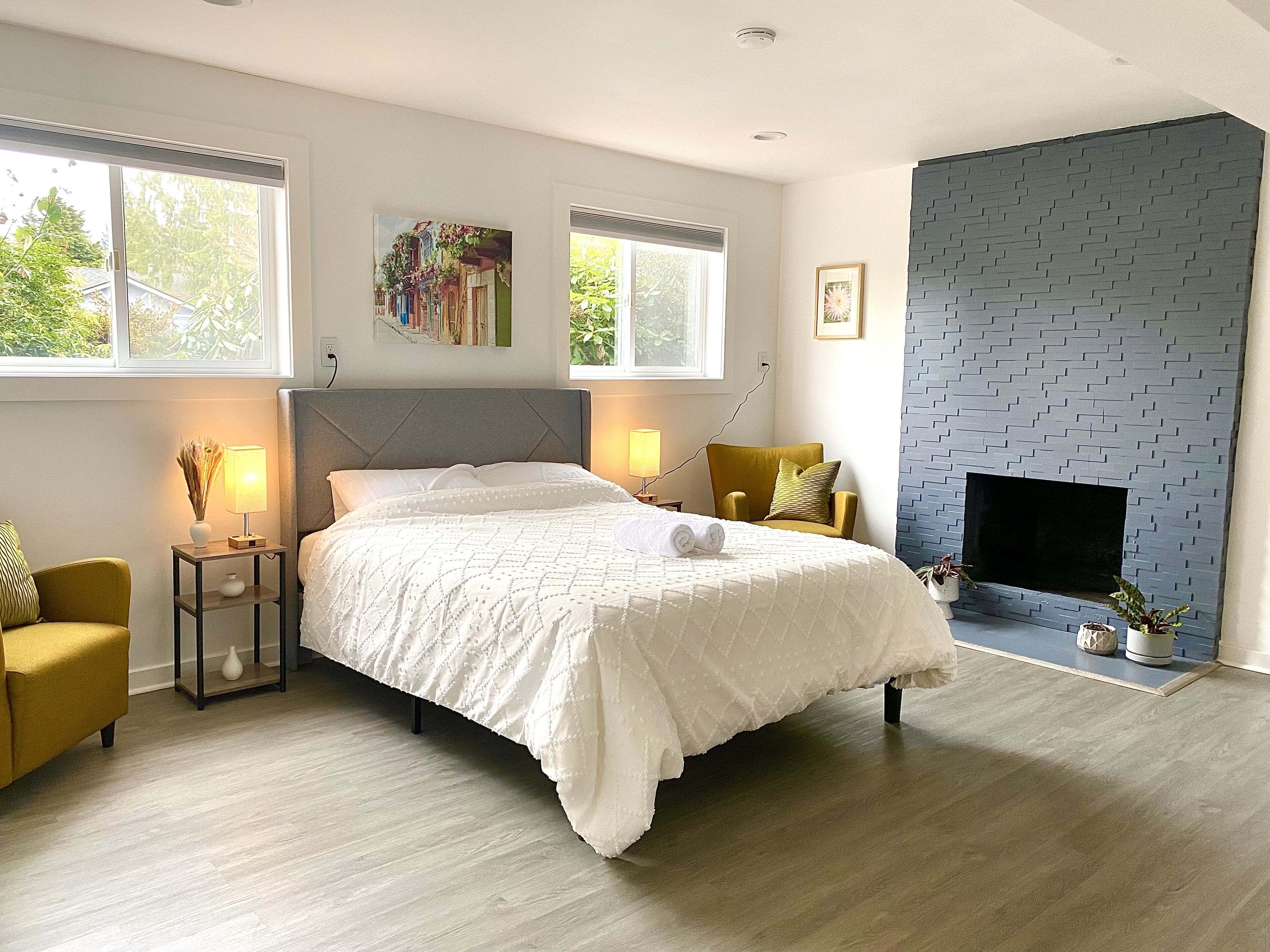 4 slaapkamers, een bureau, reisbedje, gratis wifi