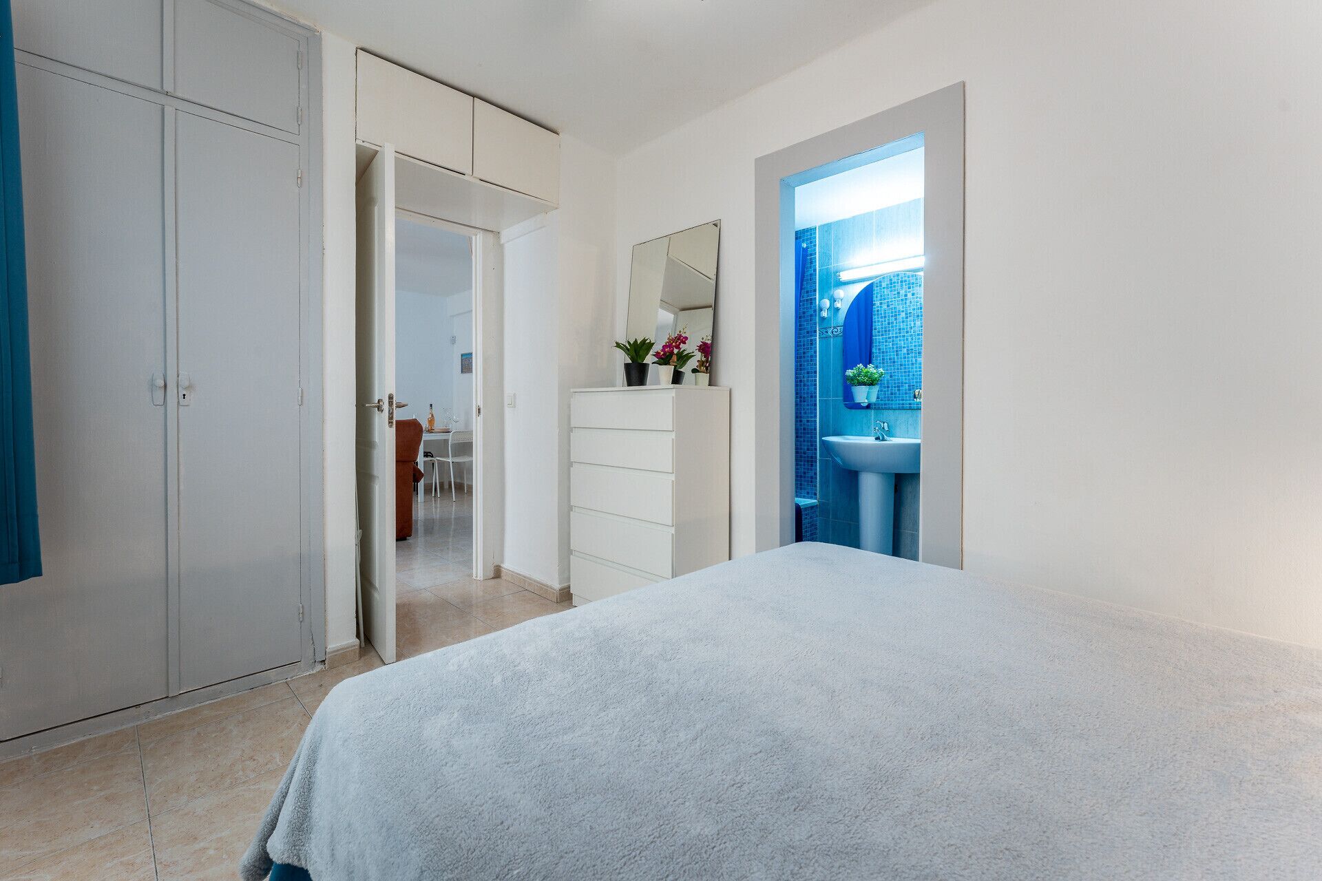 1 bedroom, iron/ironing board