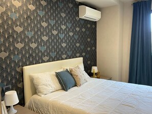 1 Schlafzimmer, Bügeleisen/Bügelbrett, kostenloses WLAN, Bettwäsche