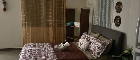 1 sovrum, gratis wi-fi och sängkläder