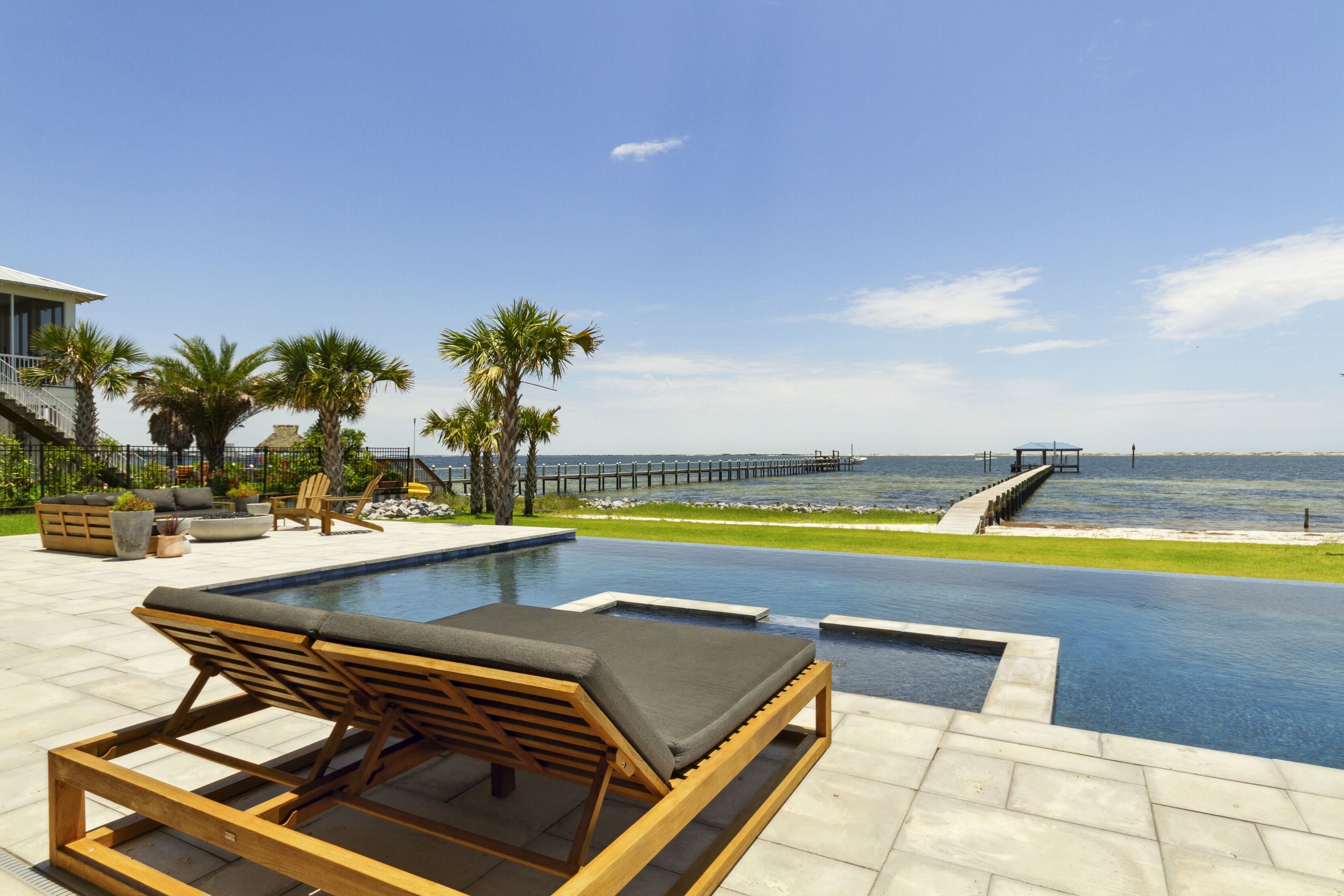 Una piscina climatizada