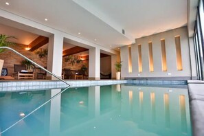 Luxury Apartment, Jetted Tub | Pool | Indoor pool, outdoor pool, sun loungers