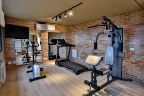 Lyxlägenhet - bubbelbad | Fitnesscenter