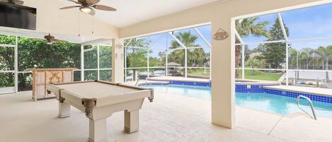 Alberca al aire libre