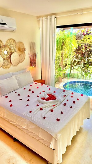 Deluxe Bungalow | Hypo-allergenic bedding, individually decorated, individually furnished - Bangatacho (Porto de Pedras)