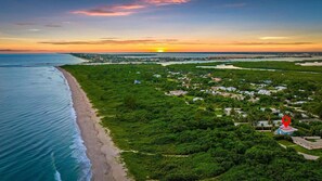 Vlak bij het strand, strandlakens