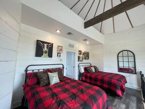 3 dormitorios y ropa de cama