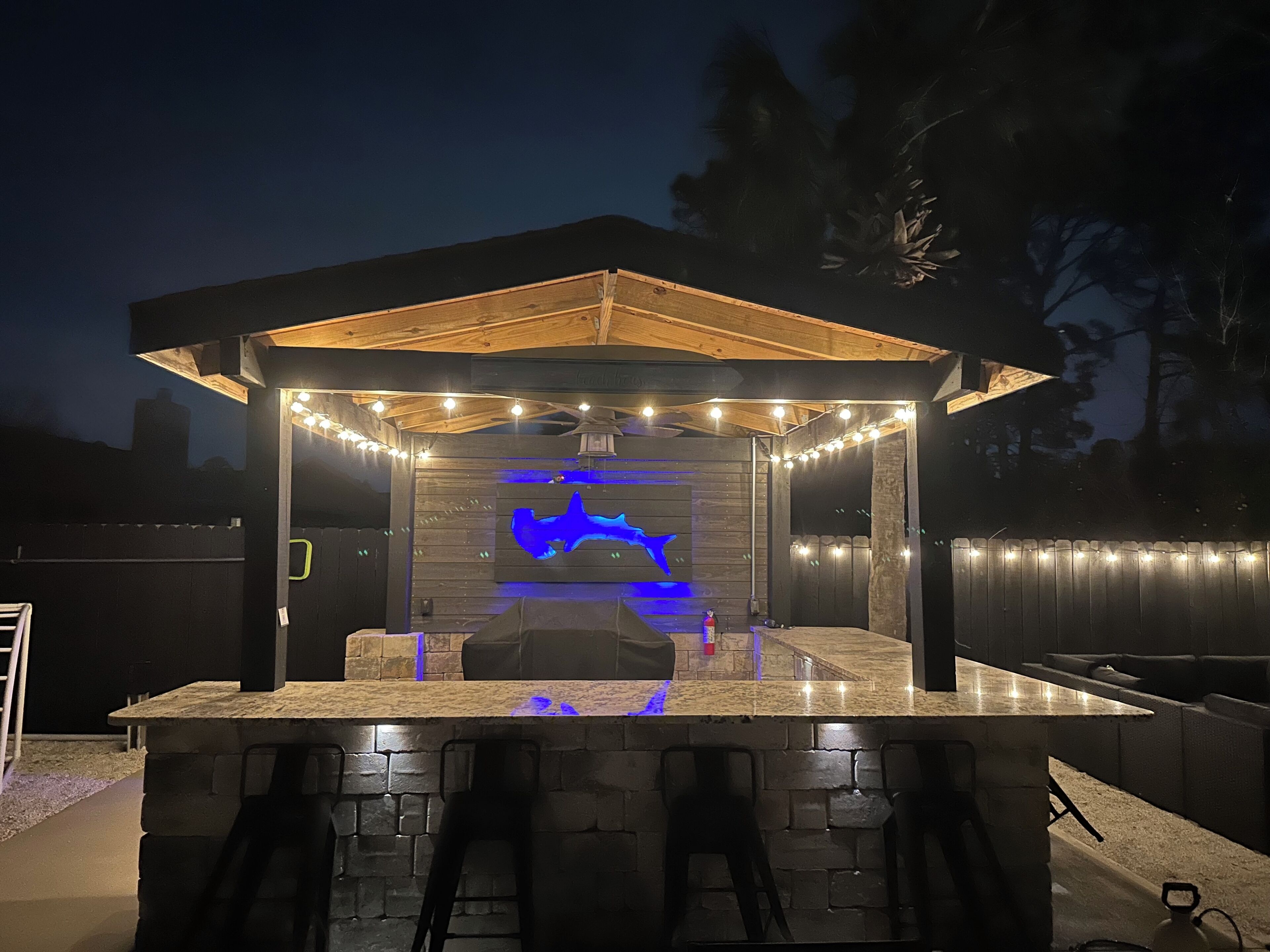 Enceinte de l’hébergement